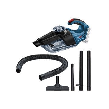 BOSCH GAS 18V-1 Profesyonel 18 Volt Akülü El Süpürgesi (Karton Kutu İçerisinde) (Solo Makina) - (Teslimat Kapsamında Akü ve Şarj Cihazı Yoktur)