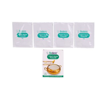 Biodesis Probiyotikli Yoğurt Mayası 1gr X 4 Paket