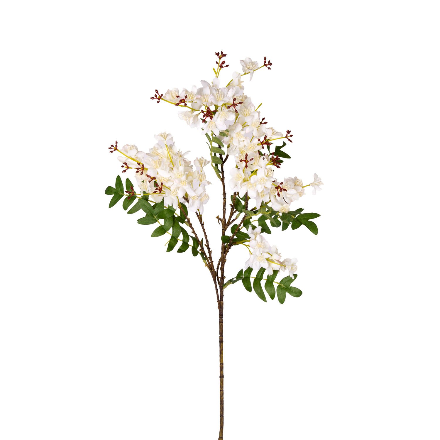 Yapay Çiçek Akasya Beyaz 90 Cm.