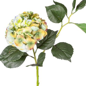 Yapay Çiçek Islak Dokulu Ortanca Yeşil Tek Dal 110 Cm.