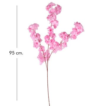 Yapay Çiçek Bahar Dalı Pembe 95 Cm.