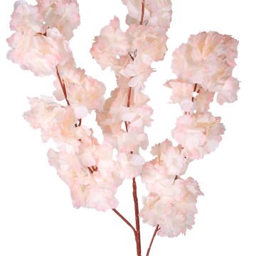 Yapay Çiçek Bahar Dalı Krem-Pembe 95 Cm.