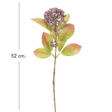 Yapay Bitki Simüle Berry Dal Mor 52 Cm.