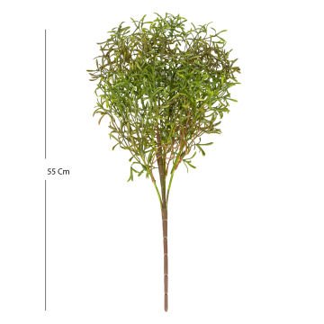Yapay Biberiye Demeti Kızıl/Yeşil 55 Cm.