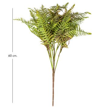 Yapay Fujer - EğreltiOtu Demet Kızıl/Yeşil 60 Cm.
