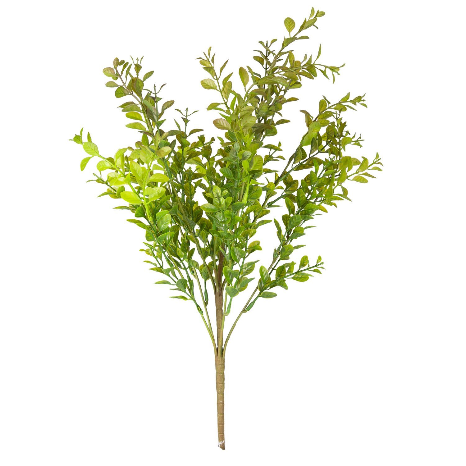 Yapay Bitki Şimşir Demet Kızıl/Yeşil 55 Cm.