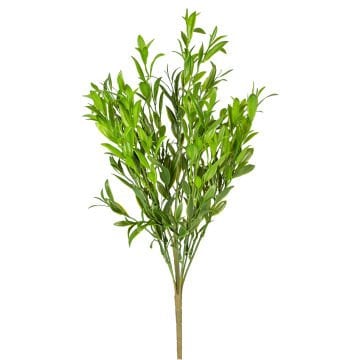 Yapay Çay Demeti Koyu Yeşil 55 Cm.