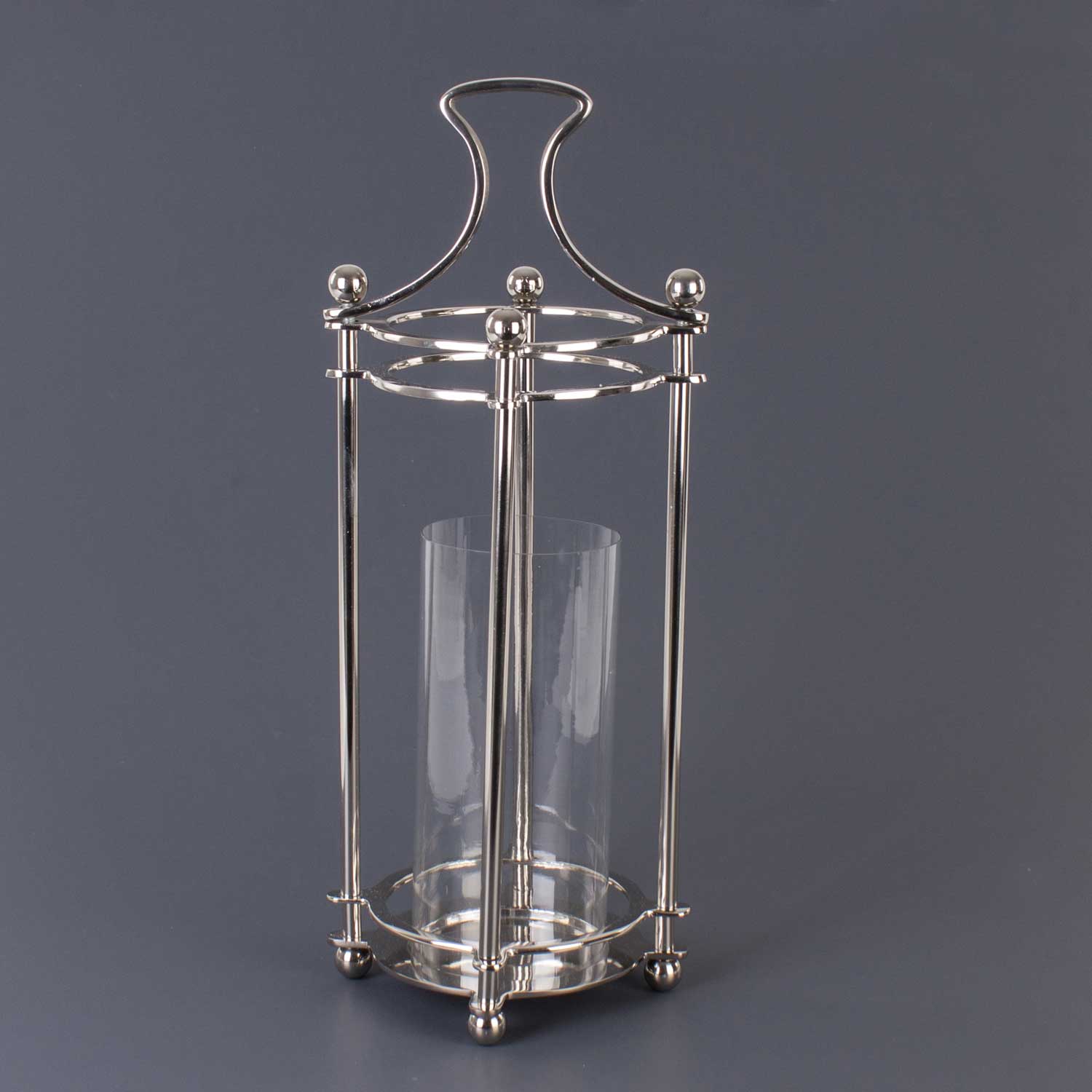 Dekoratif Metal Mumluk Fener 22x59 Cm