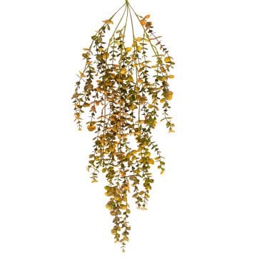 Yapay Bitki Sarmaşık Okaliptus Demet Kahverengi-Yeşil 90 Cm.