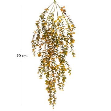 Yapay Bitki Sarmaşık Okaliptus Demet Kahverengi-Yeşil 90 Cm.