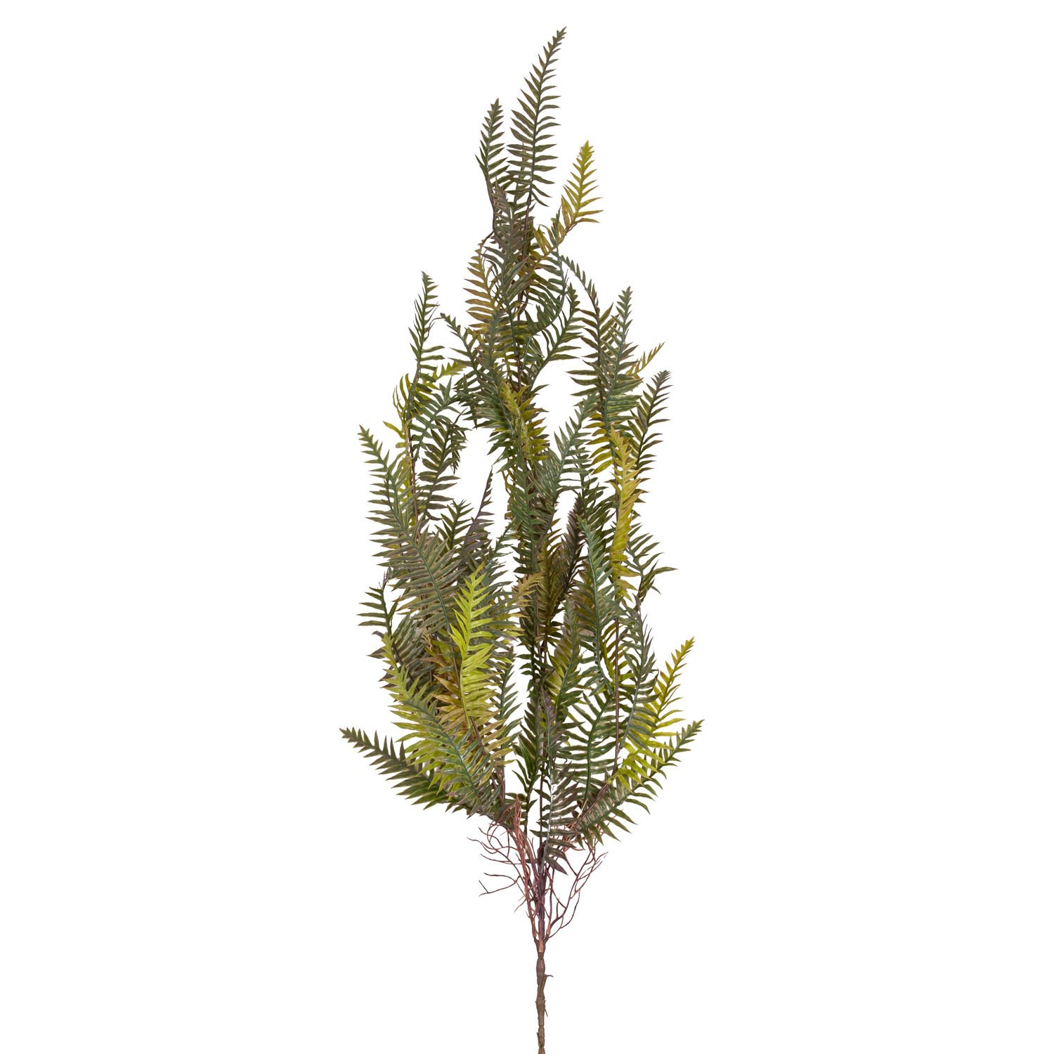 Yapay Fujer-Eğrelti Otu Sarmaşık Kahverengi-Yeşil 115 Cm.