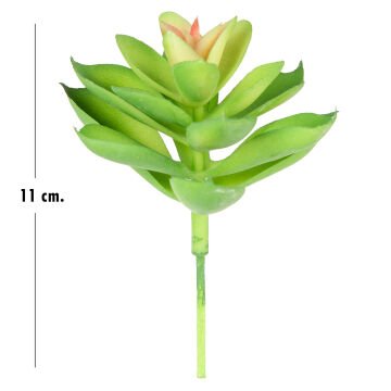 Yapay Kaktüs Sukulent Yeşil 11 Cm