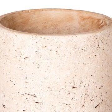 Beton Saksı Doğal Görünümlü Bej 12x11 Cm.