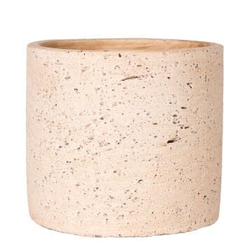 Beton Saksı Doğal Görünümlü Bej 9,5x8,5 Cm.