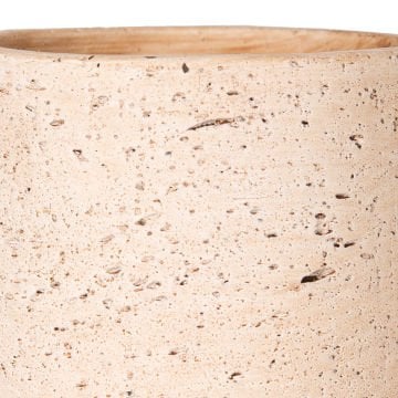 Beton Saksı Doğal Görünümlü Bej 9,5x8,5 Cm.