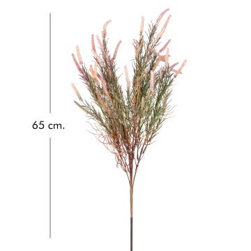Yapay Çiçek Lavanta Demet Yeşil-Mor 65 Cm.