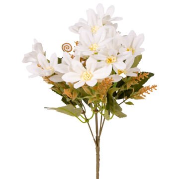 Yapay Çiçek Lilyum-Zambak Demeti Beyaz 30 Cm.