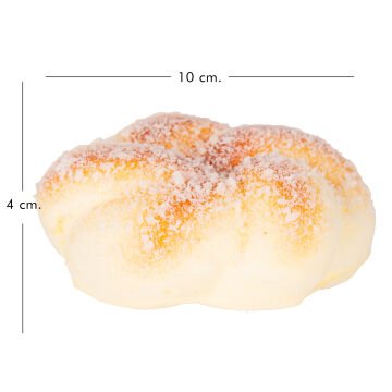 Yapay Hindistan Cevizli Örgülü Kek 10x4 Cm.