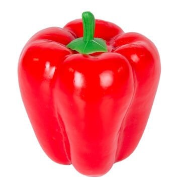 Yapay Kırmızı Dolma Biber 8x9 Cm.