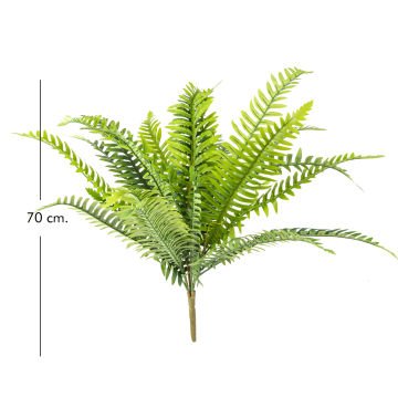Yapay Bitki Aşk Merdiveni (Fujer) 24 Yapraklı Yeşil 70 Cm.