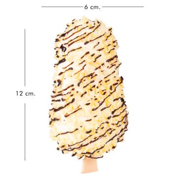 Yapay Dondurma Vanilyalı Krem 6x12 Cm.