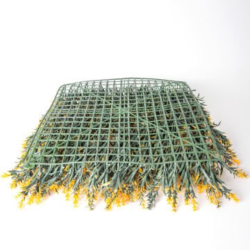 Yapay Nergis Bitki Tabaka Sarı 50X50 Cm.- UV KORUMALI - Dış Mekan Uyumlu