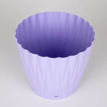 Veramaya Plastik İstiridye Saksı No:4 Lila 5,5 Litre 22x20 Cm