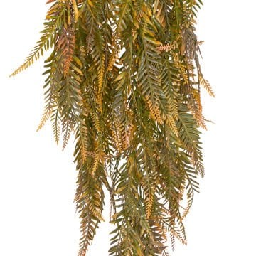 Yapay Fujer-Eğrelti Otu Sarmaşık Sarı-Yeşil 95 Cm