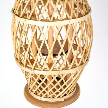 Dekoratif Bambu Mumluk Natural 23X46,5 Cm.