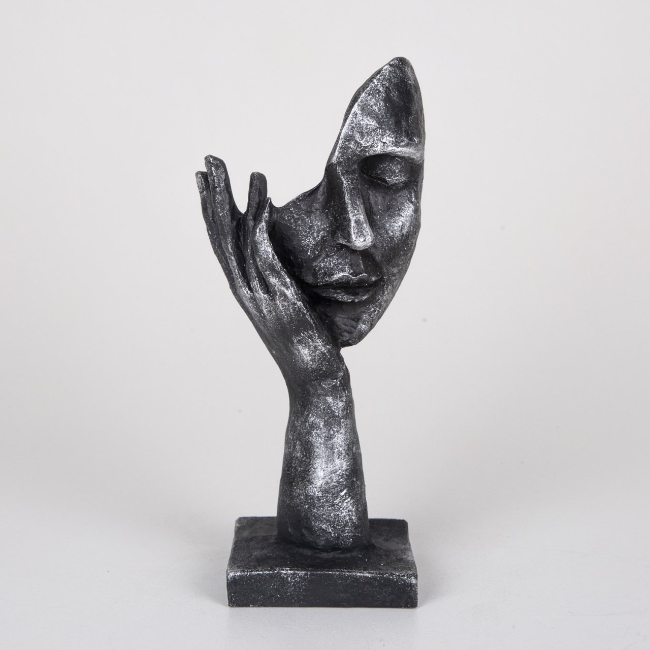 Veramaya Duymadım Figürlü Mask Biblo (lame) 11x7,5x25 Cm