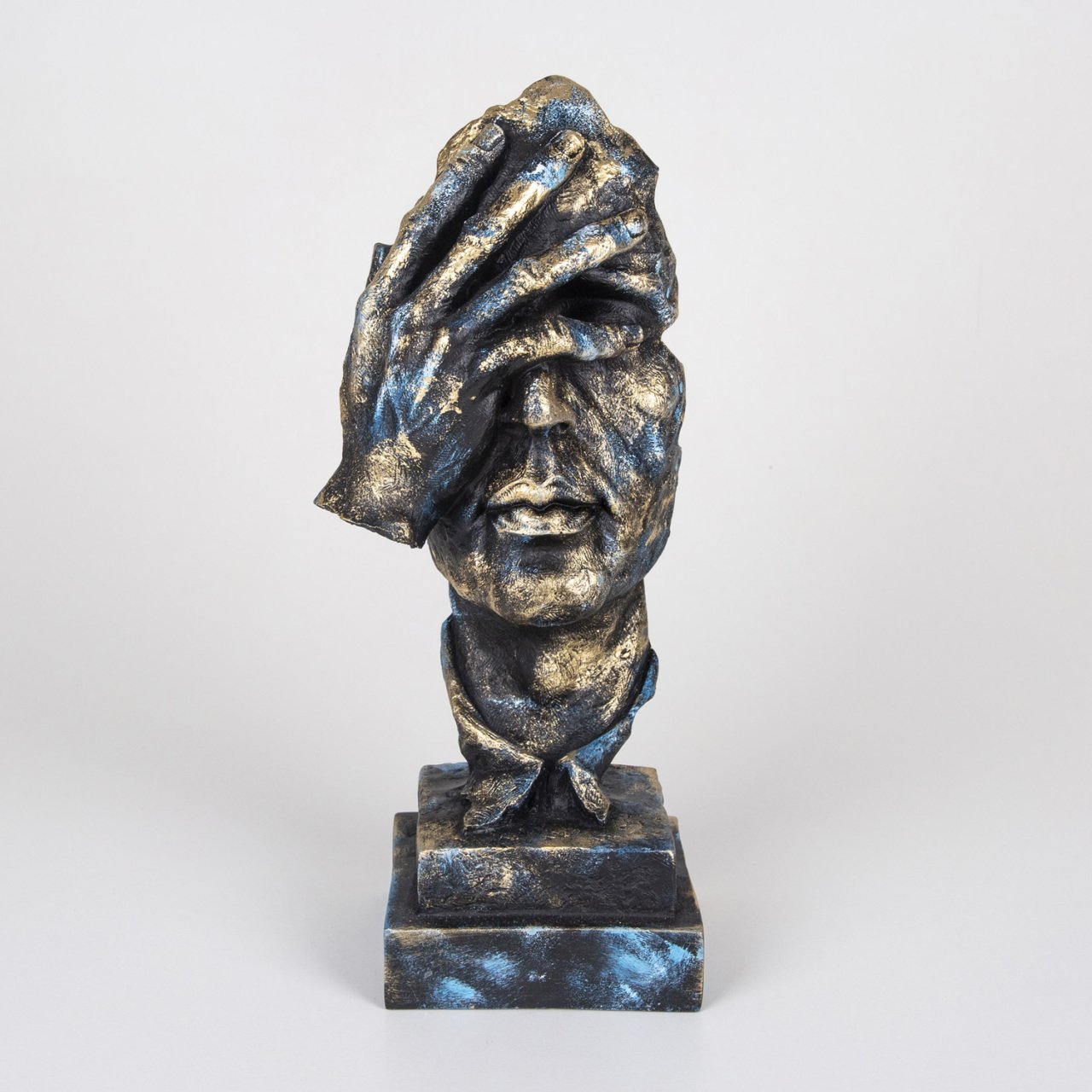 Veramaya Görmedim Mask Biblo Mavi 33x14 Cm