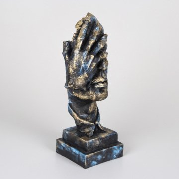 Veramaya Görmedim Mask Biblo Mavi 33x14 Cm