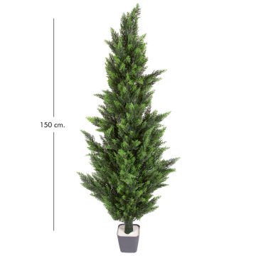 Yapay Selvi Ağacı Yeşil 150 Cm.