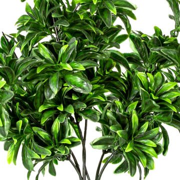 Yapay Şeflera Demet Yeşil 45 Cm. UV Korumalı - Dış Mekan Uyumlu