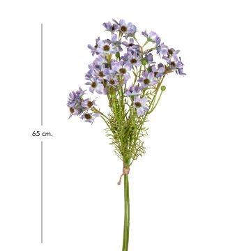 Yapay Çiçek Papatya Demeti Mor 65 Cm.
