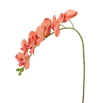 Yapay Orkide Gerçek Dokulu Somon 95 Cm.