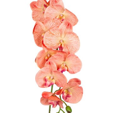 Yapay Orkide Gerçek Dokulu Somon 95 Cm.