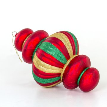 Renkli Damla Süs Yılbaşı 24x42 Cm