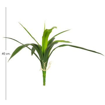 Yapay Orkide Yaprağı Yeşil 40 Cm.