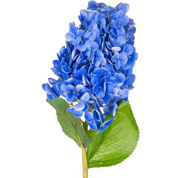 Yapay Ortanca Islak Dokulu Mavi 70 Cm.