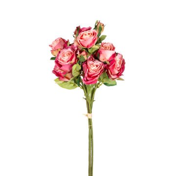Yapay Çiçek Gül Demeti Pembe 60 Cm.
