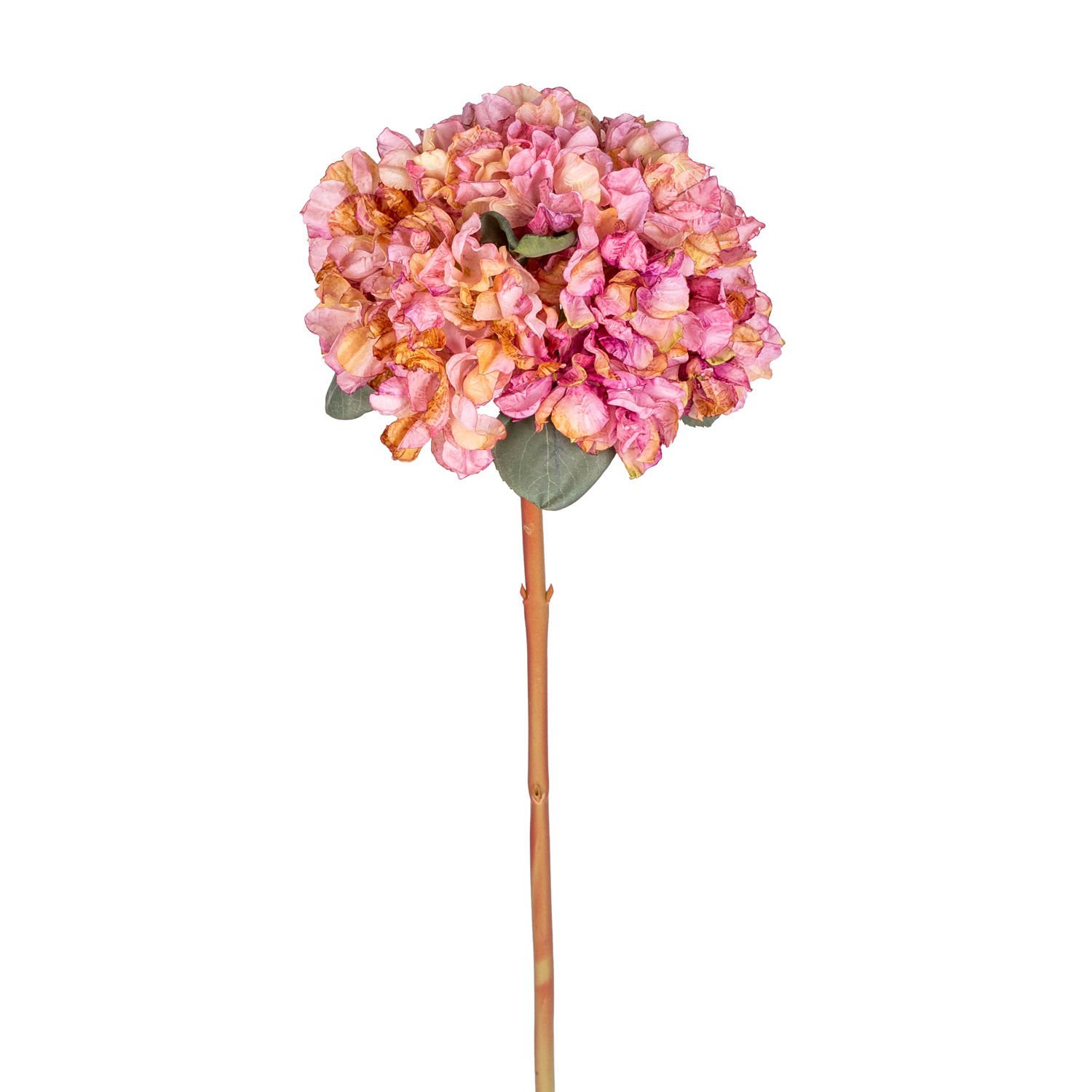 Yapay Ortanca Kurumuş Efektli Mor 65 Cm.