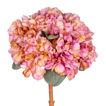 Yapay Ortanca Kurumuş Efektli Mor 65 Cm.