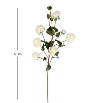 Yapay Krizantem Beyaz 77 Cm.