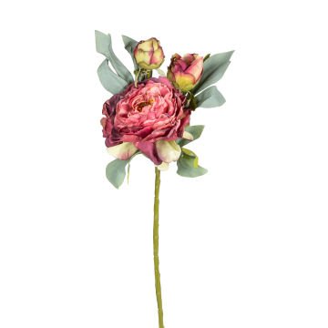Yapay Çiçek Şakayık Gül Kurusu 62 Cm.