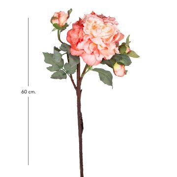 Yapay Gül Kurumuş Efektli Nar Çiçeği 60 Cm.