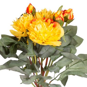 Yapay Çiçek Şakayık Demet Sarı 60 Cm.