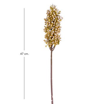 Yapay Çiçek Sorgum Bitkisi Beyaz 47 Cm.