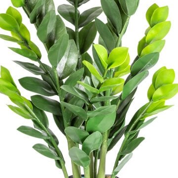 Saksıda Yapay Zamioculcas Ağacı Yeşil 90 cm