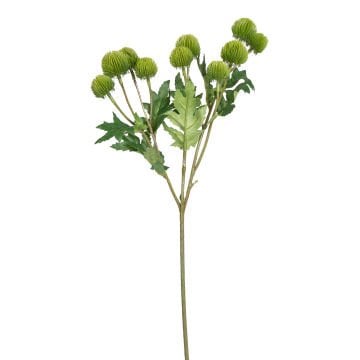 Yapay Çiçek Top Çiçek Yeşil 56 Cm.
